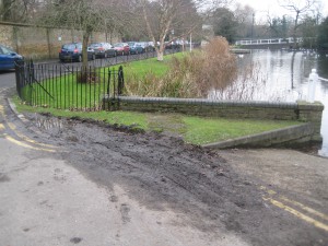 Heritage Centre mud looking towards Honeywood Walk