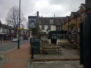 Fox and Hounds Pub on Mother's Day, 10th March 2013