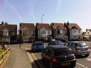 Ruskin Road/Park Lane junction