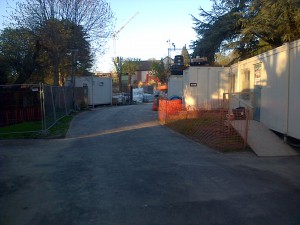 Cedar Close entrance from Salisbury Road